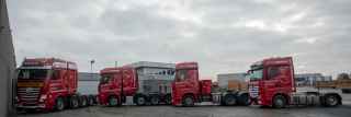 Eerste 5-assige Actros SLT ter wereld rijdt in België.